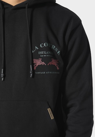Pas De Monaco Sweatshirt 'Le Course' in Black