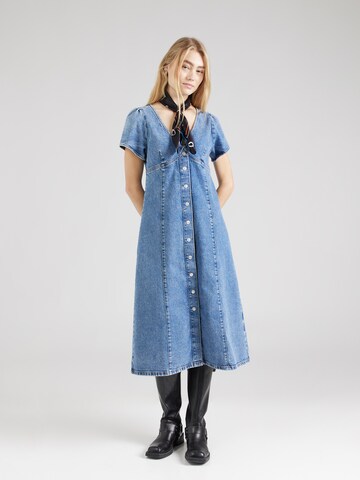 Tommy Jeans Kleid in Blau: Vorderseite