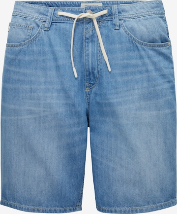 TOM TAILOR DENIM Loosefit Shorts in Blau: predná strana