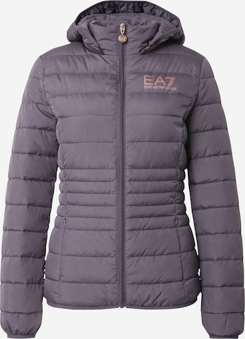 Giacca di mezza stagione 'GIUBBOTTO' di EA7 Emporio Armani in grigio: frontale