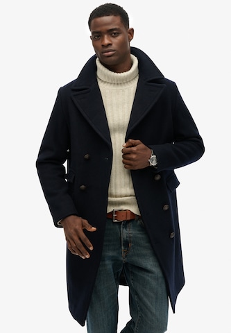 Manteau mi-saison 'Merchant Store' Superdry & Co en bleu : devant