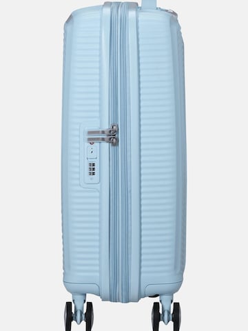 American Tourister Trolleyväska 'SOUNDBOX SPINNER 55/20 TSA EXP' i blå