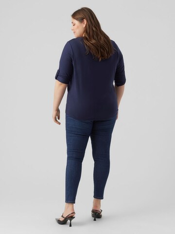 Vero Moda Curve Blouse in Blauw