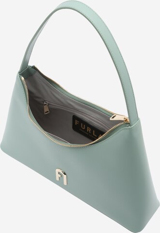 FURLA - Mala de ombro 'DIAMANTE S' em verde