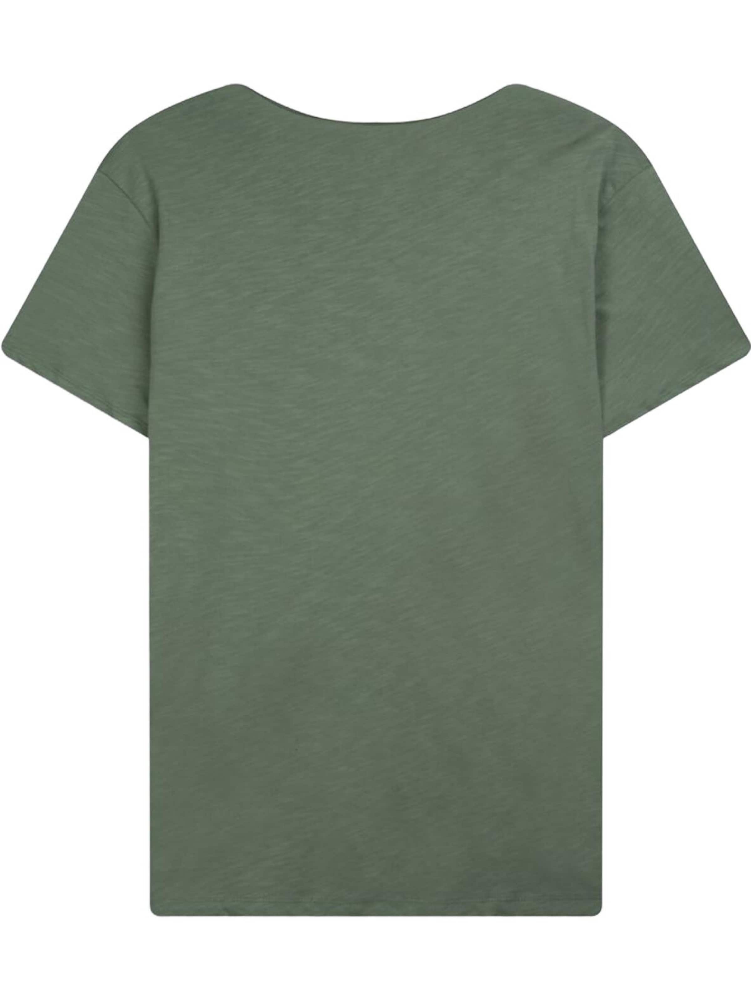 LTB Jeans - Camiseta 'LTB Jeans Herren Basic Kurzarm-T-Shirt' en verde: frente