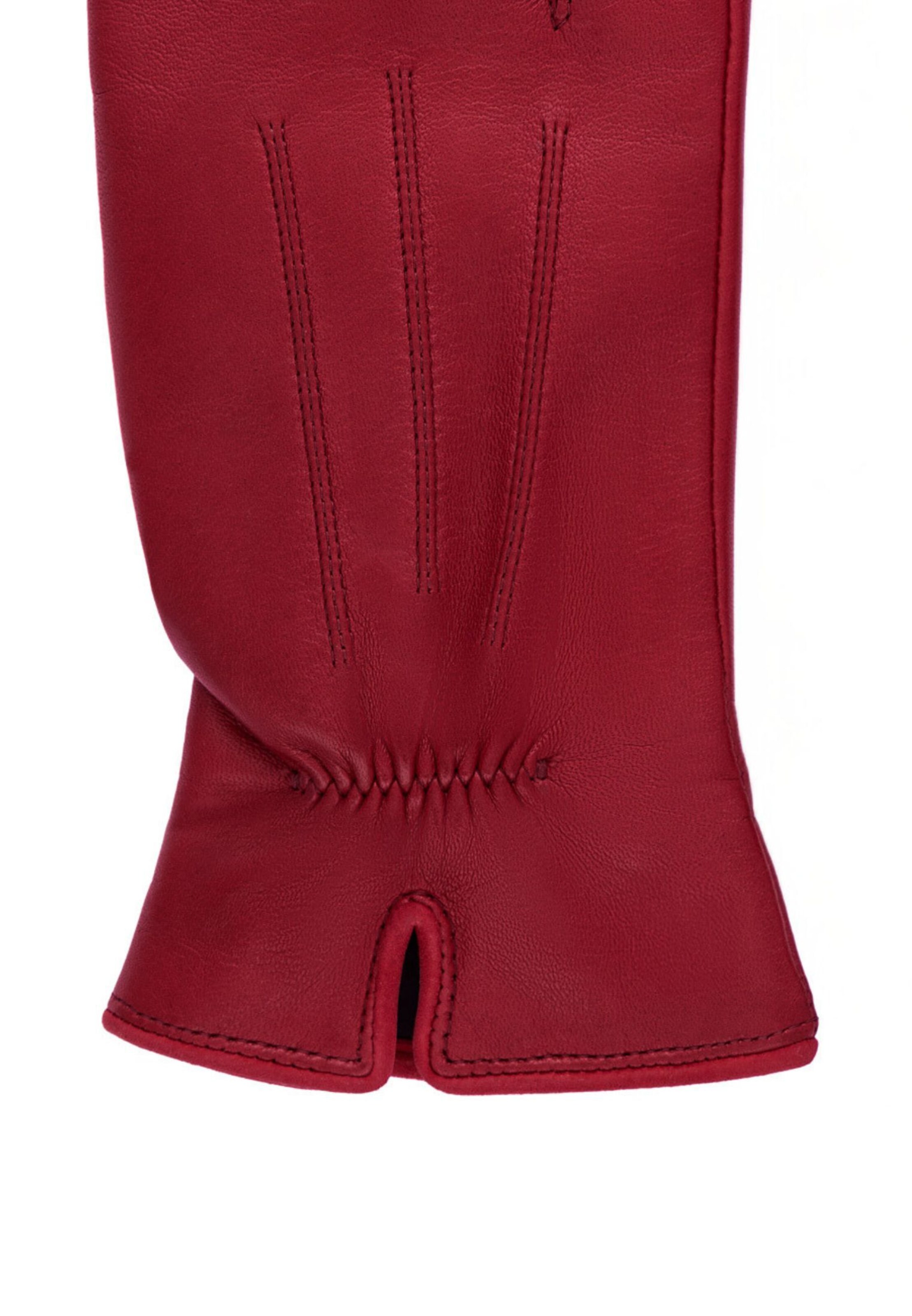 Mezzoguanti 'ANTWERPEN PLAIN' di Roeckl in rosso