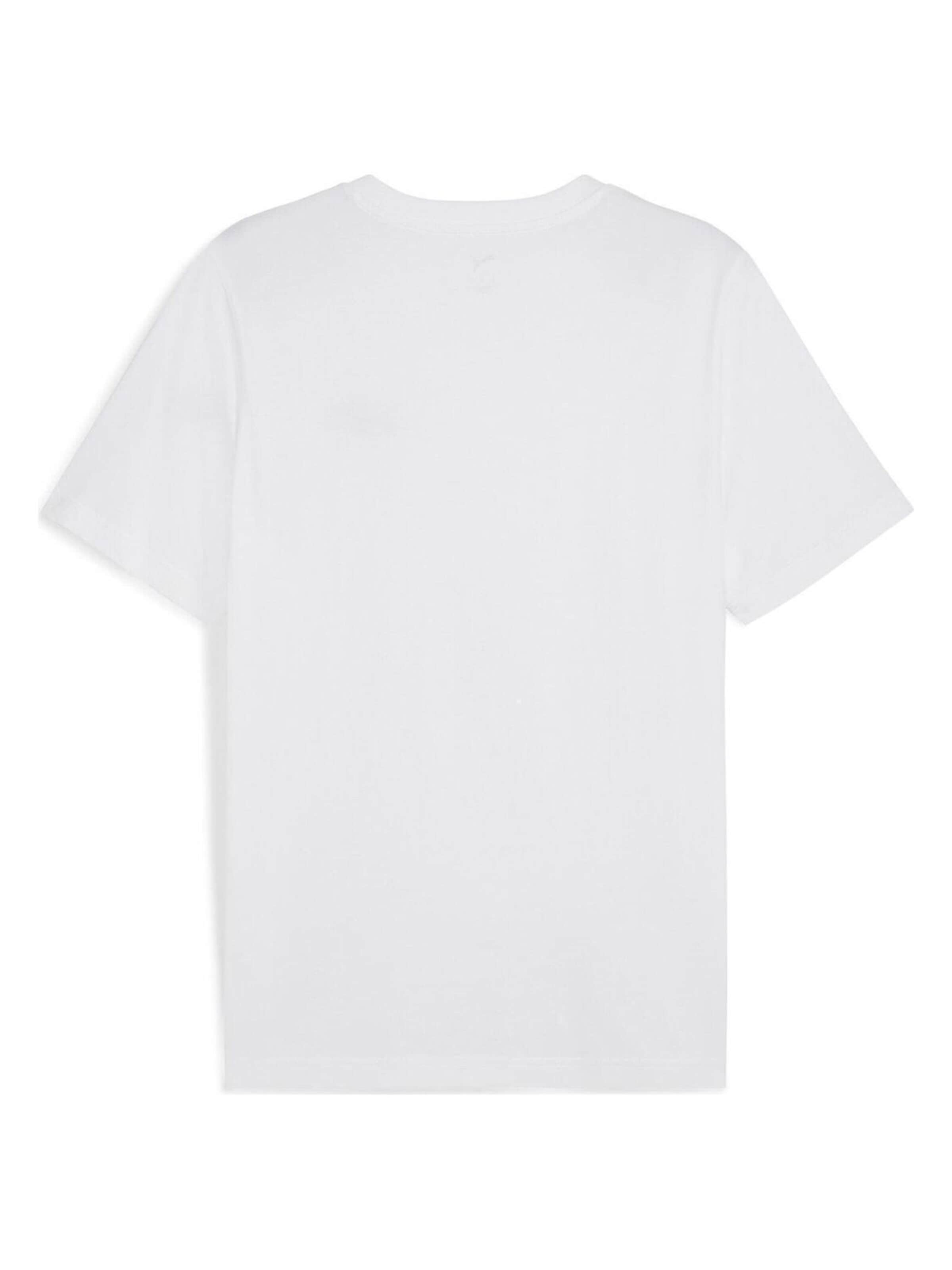 T-Shirt 'Puma Ess Small No. 1 Logo Tee' PUMA en blanc