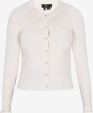 Cardigan faina en blanc : devant