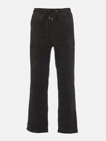 DEF Loosefit Broek in Zwart: voorkant