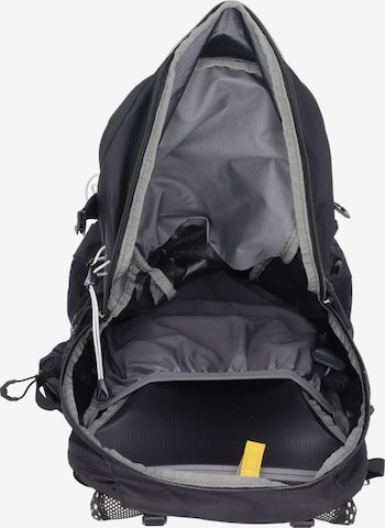 JACK WOLFSKIN Sports Backpack 'Crosstrail' in Black