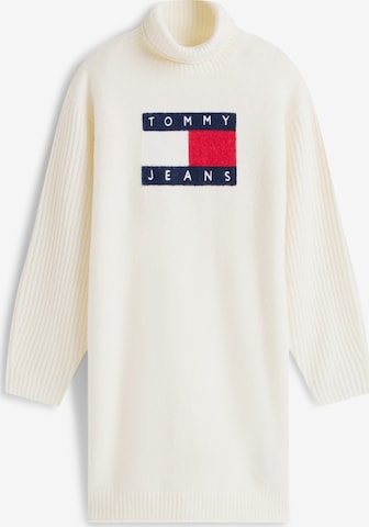 Tommy Jeans Kleid in Weiß: Vorderseite