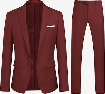 YOUTHUP Suit 'Cado' in Red: front