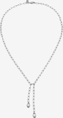 ELLI PREMIUM Halskette 'Perle' in Silber: Vorderseite