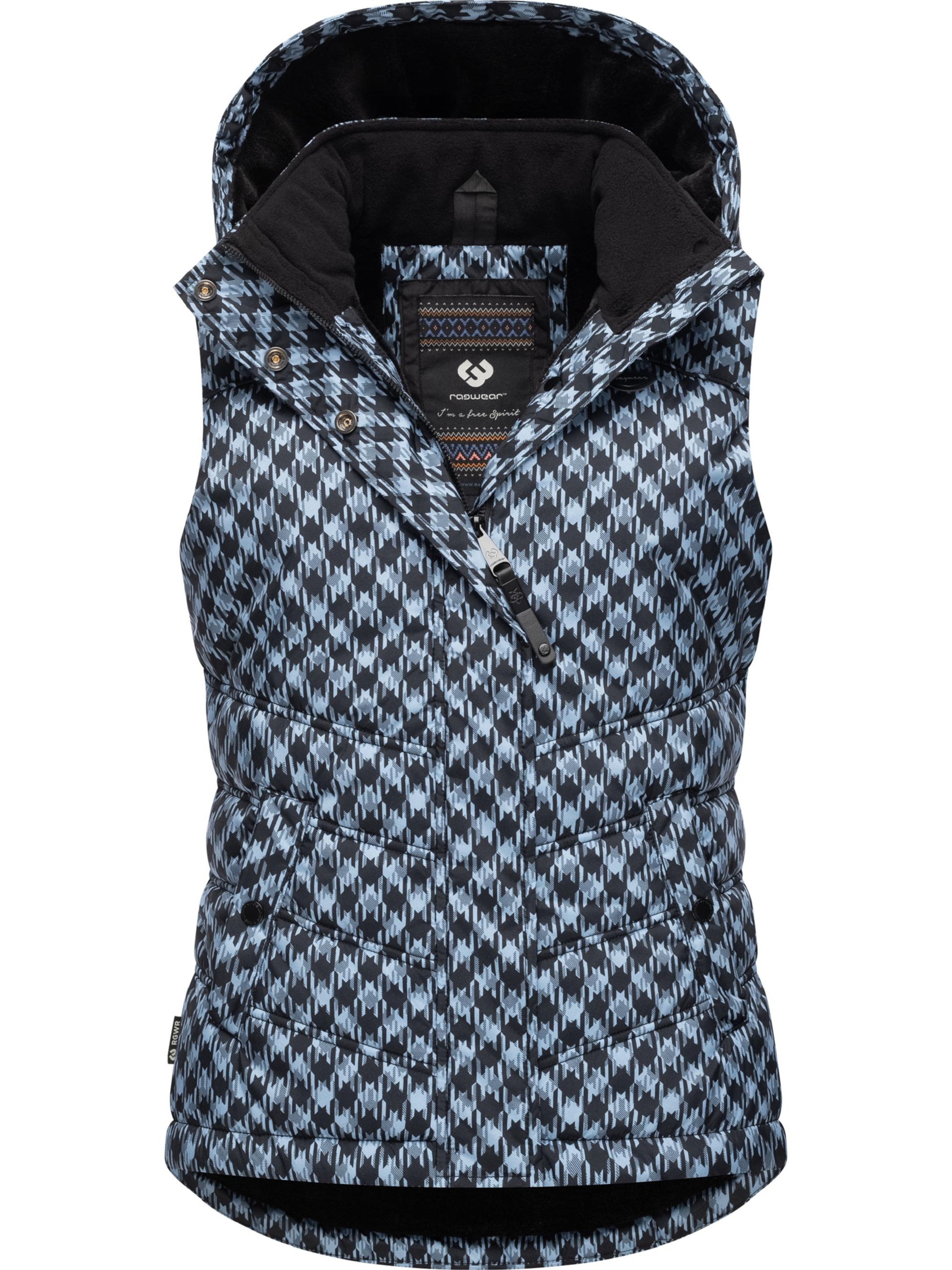 Ragwear Γιλέκο 'Hesty' σε μπλε: μπροστά