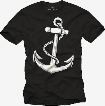 MAKAYA Shirt in Black: front