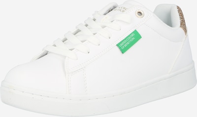 Sneaker low Benetton Footwear pe alb, Vizualizare produs