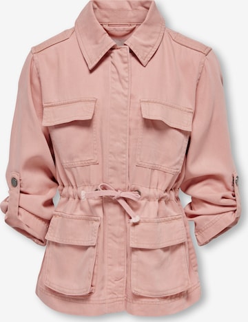 Veste mi-saison 'KENYA' KIDS ONLY en rose : devant