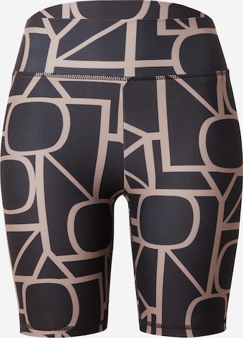 ONLY PLAY Skinny Sportshorts 'FONT' in Schwarz: predná strana