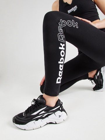 Reebok Скинни Спортивные штаны 'Rie' в Черный