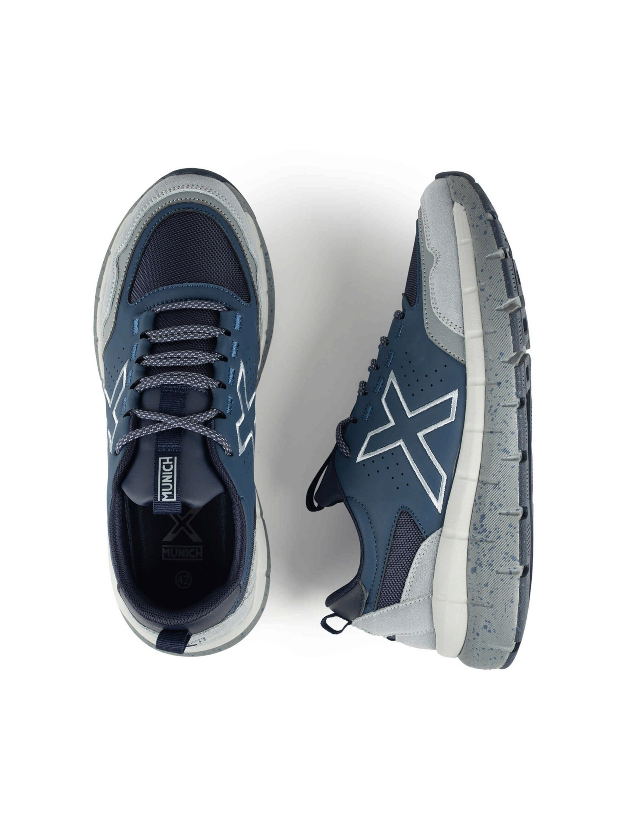 MUNICH Sneakers laag 'KAVA' in Blauw: bovenkant