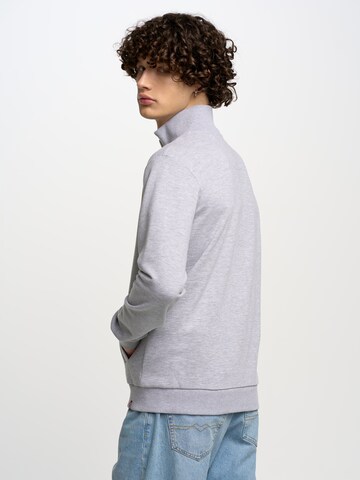 BIG STAR Sweatshirt 'DUNNOS' in Grey