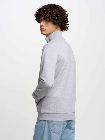 BIG STAR Sweatshirt 'DUNNOS' in Grau