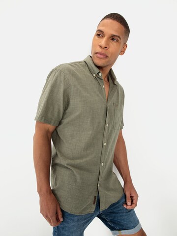 CAMEL ACTIVE Regular fit Button Up Shirt in Green