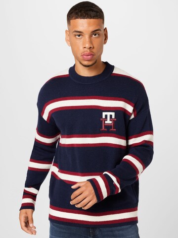 TOMMY HILFIGER Trui in Blauw: voorkant