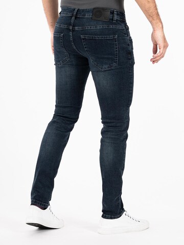 Slimfit Jeans de la Peak Time pe albastru