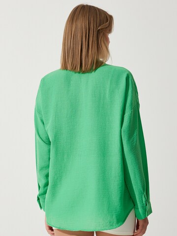Happiness İstanbul Blúz - zöld