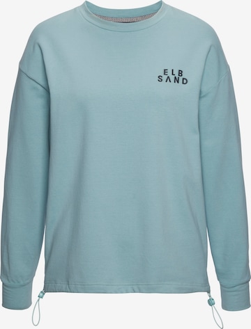 Elbsand Sweatshirt in Blau: Vorderseite