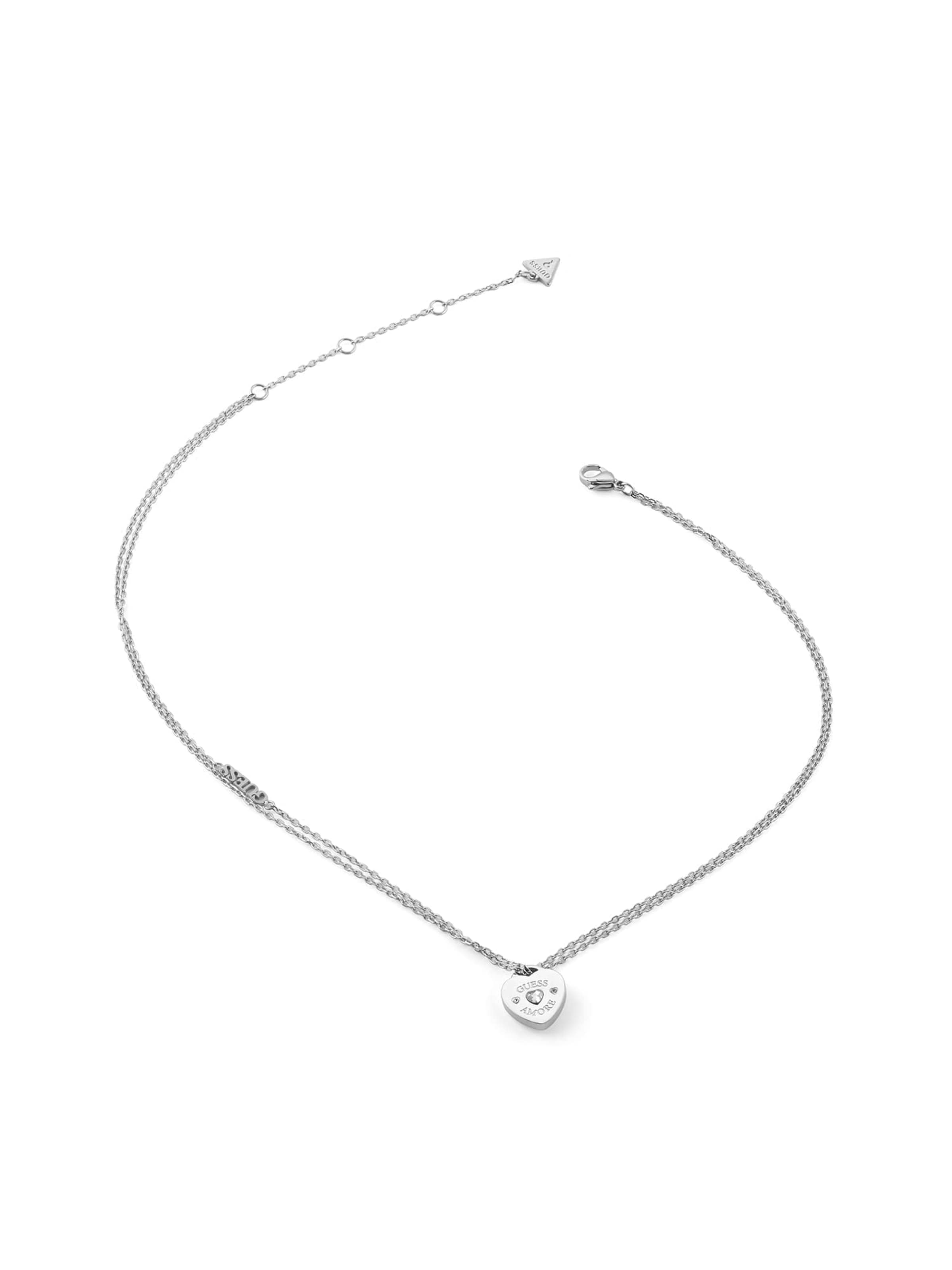 GUESS Kette 'Amore' in Silber: Vorderseite