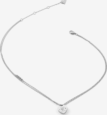 GUESS Necklace 'Amore' in Silver: front