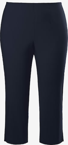 Ulla Popken Slimfit Hose in Blau: predná strana