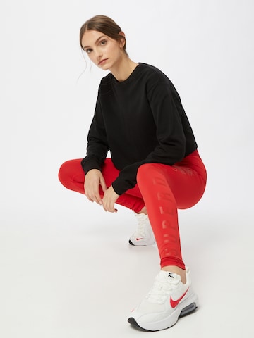 Superdry Skinny Športne hlače | rdeča barva