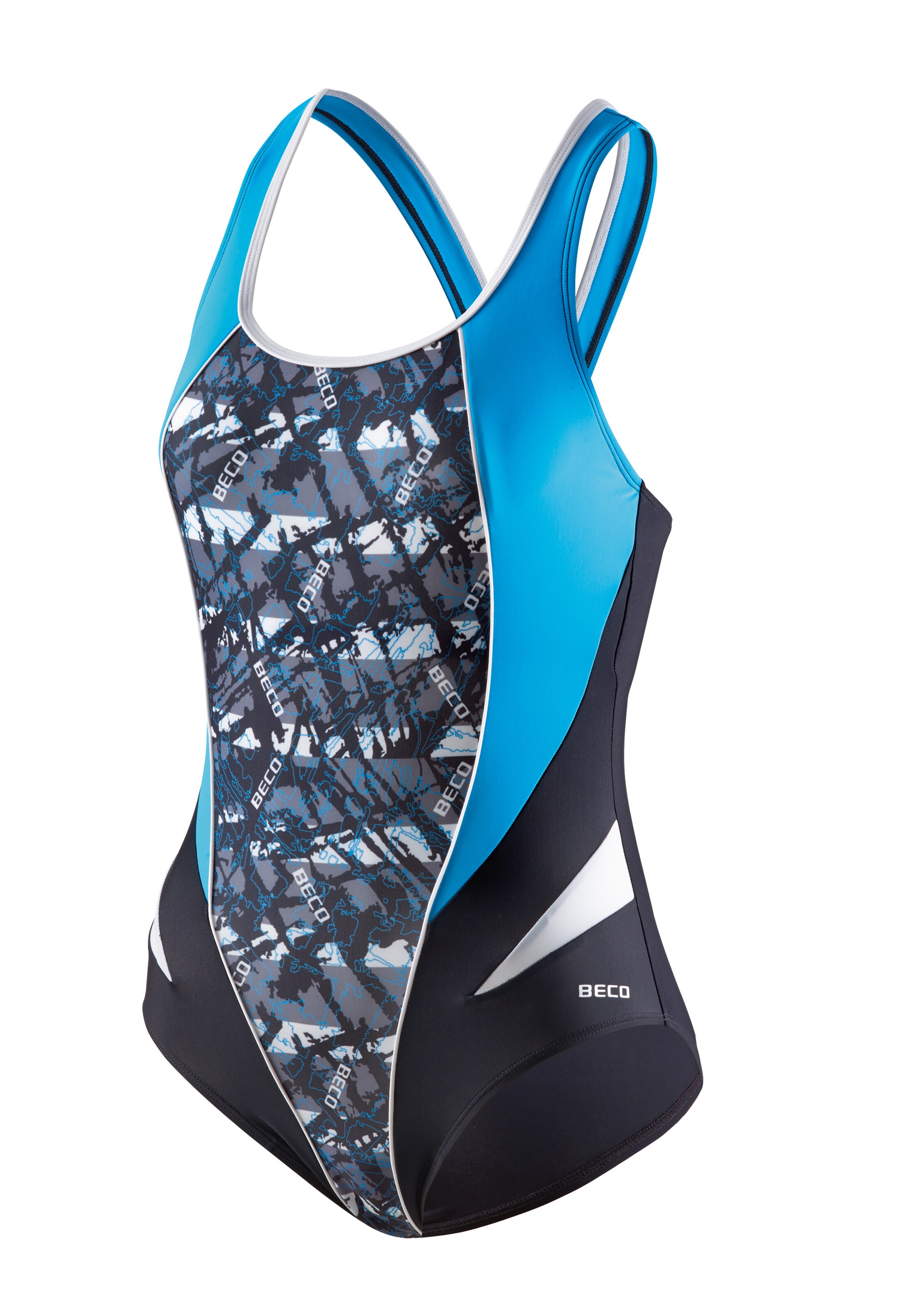 BECO the world of aquasports Bustier Sportbadeanzug in Schwarz