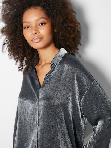 Chemisier Bershka en argent