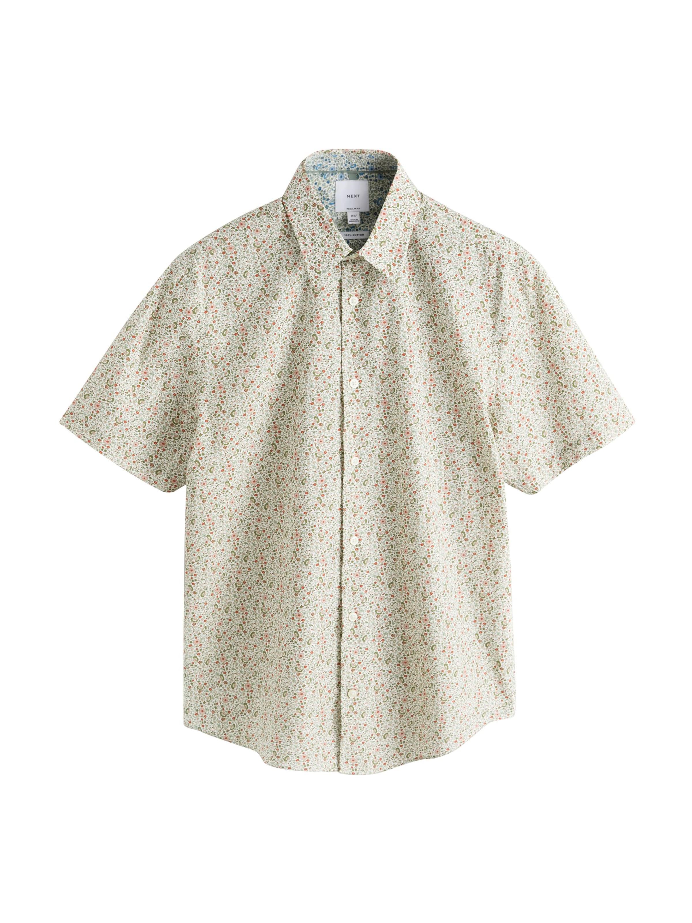 Next Regular Fit Hemd in Pink: Vorderseite