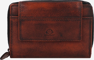GREENBURRY Wallet 'Distressed' in Orange: front