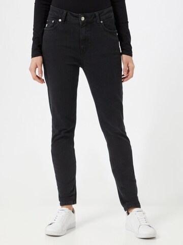 MUD Jeans Skinny Jeans 'Hazen' in Black: front