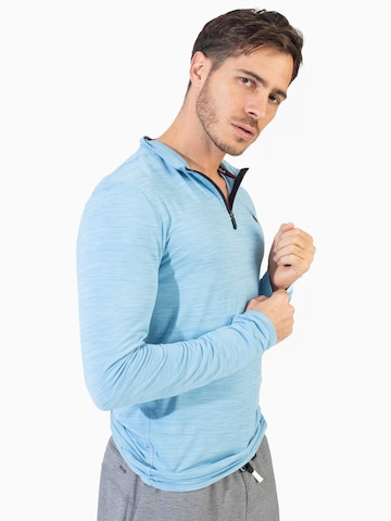 Spyder Bluzka sportowa w kolorze niebieski