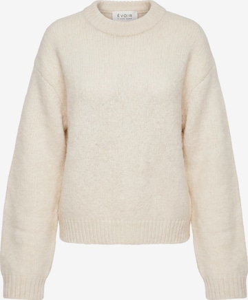 Pull-over ÉVOIR by Alena Gerber en blanc : devant