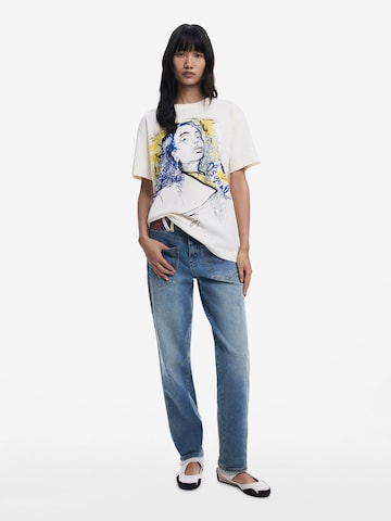 Desigual Μπλουζάκι σε λευκό