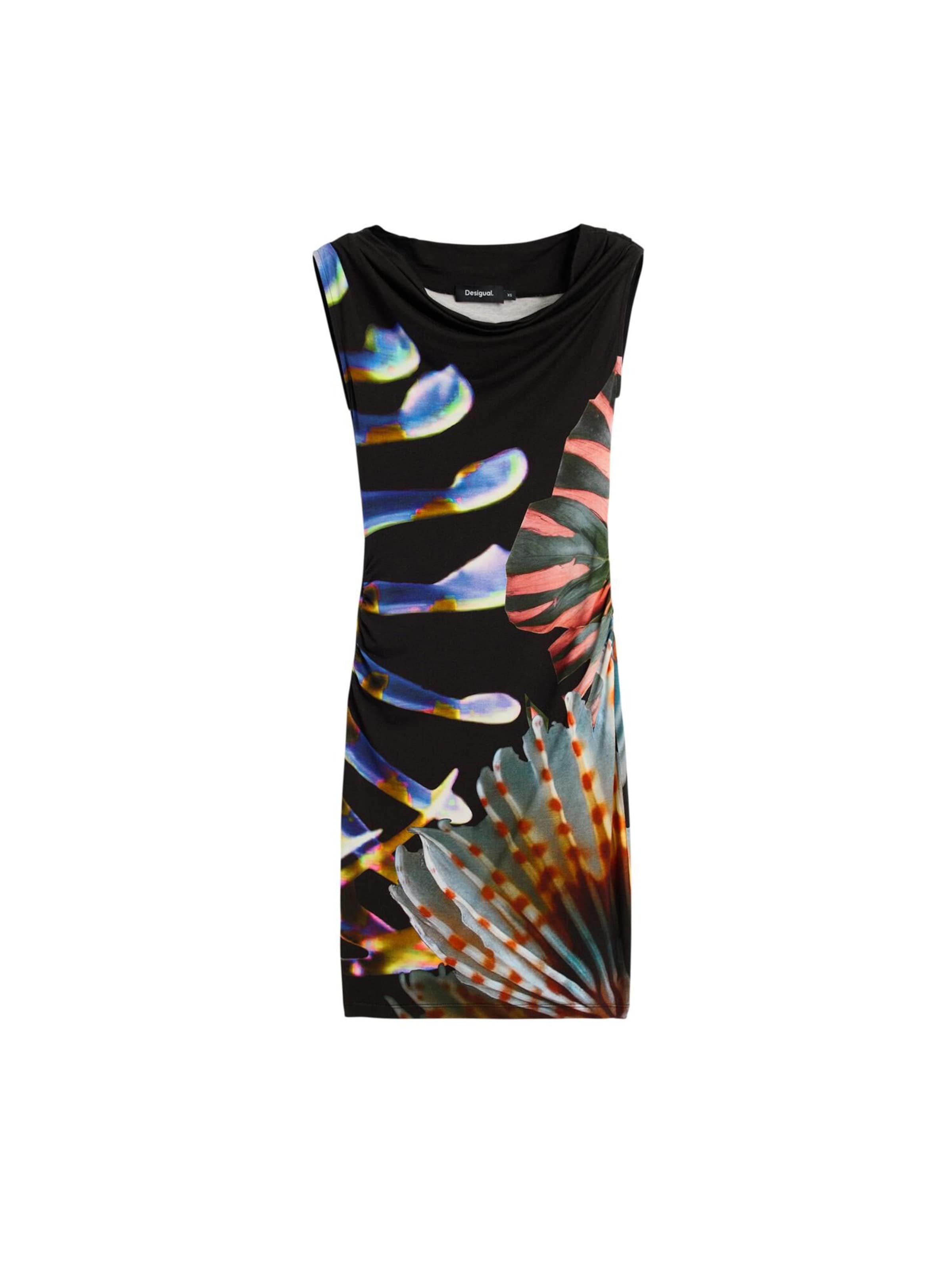 Rochie 'M. C. Lacroix' de la Desigual pe negru: față