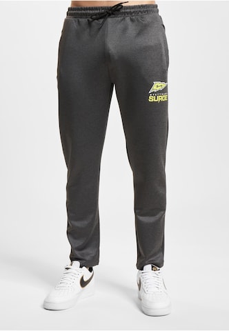 European League of Football Loose fit Trousers in Grey: front