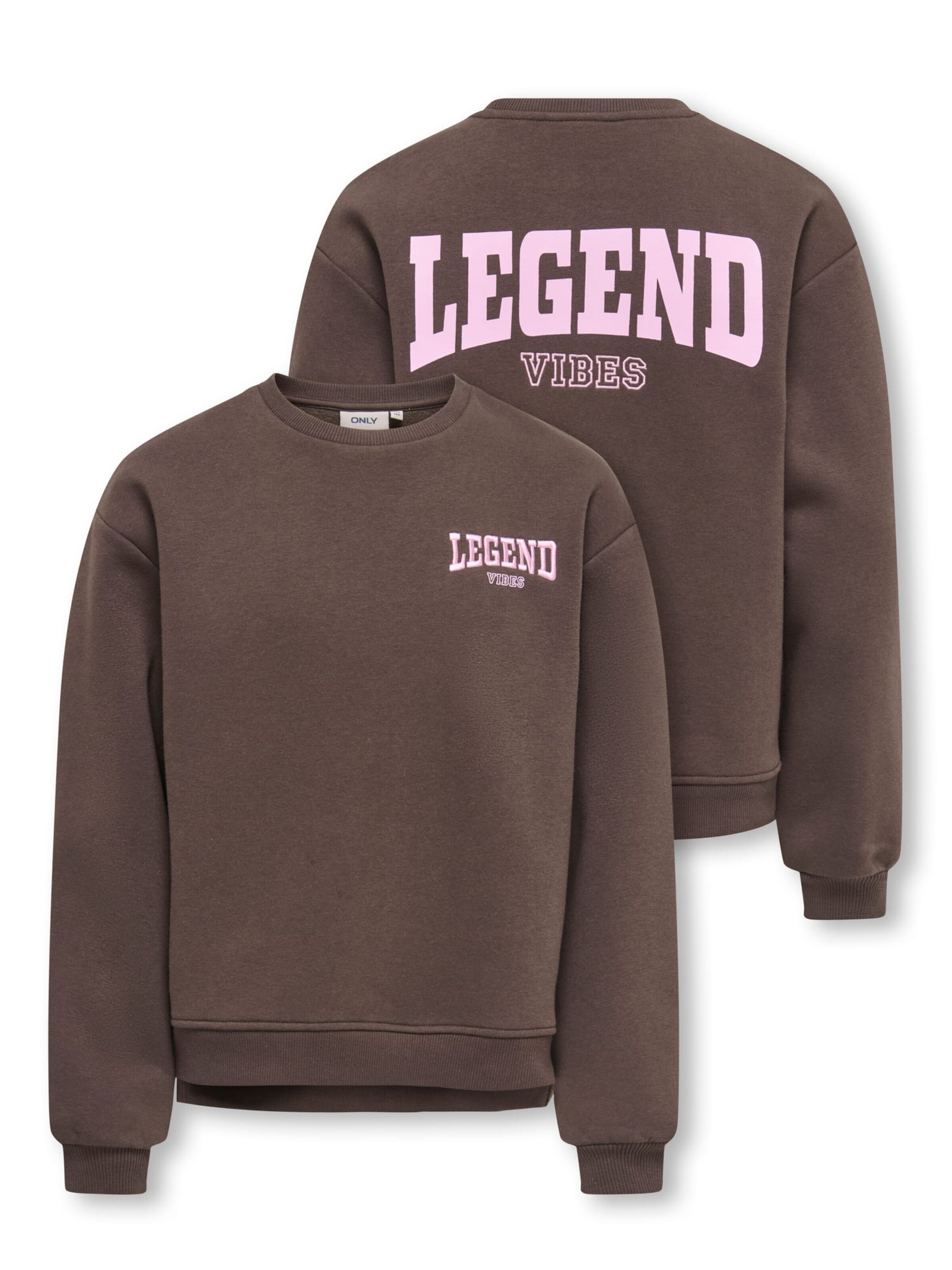 KIDS ONLY GIRL Sweater 'vicky' in Brown