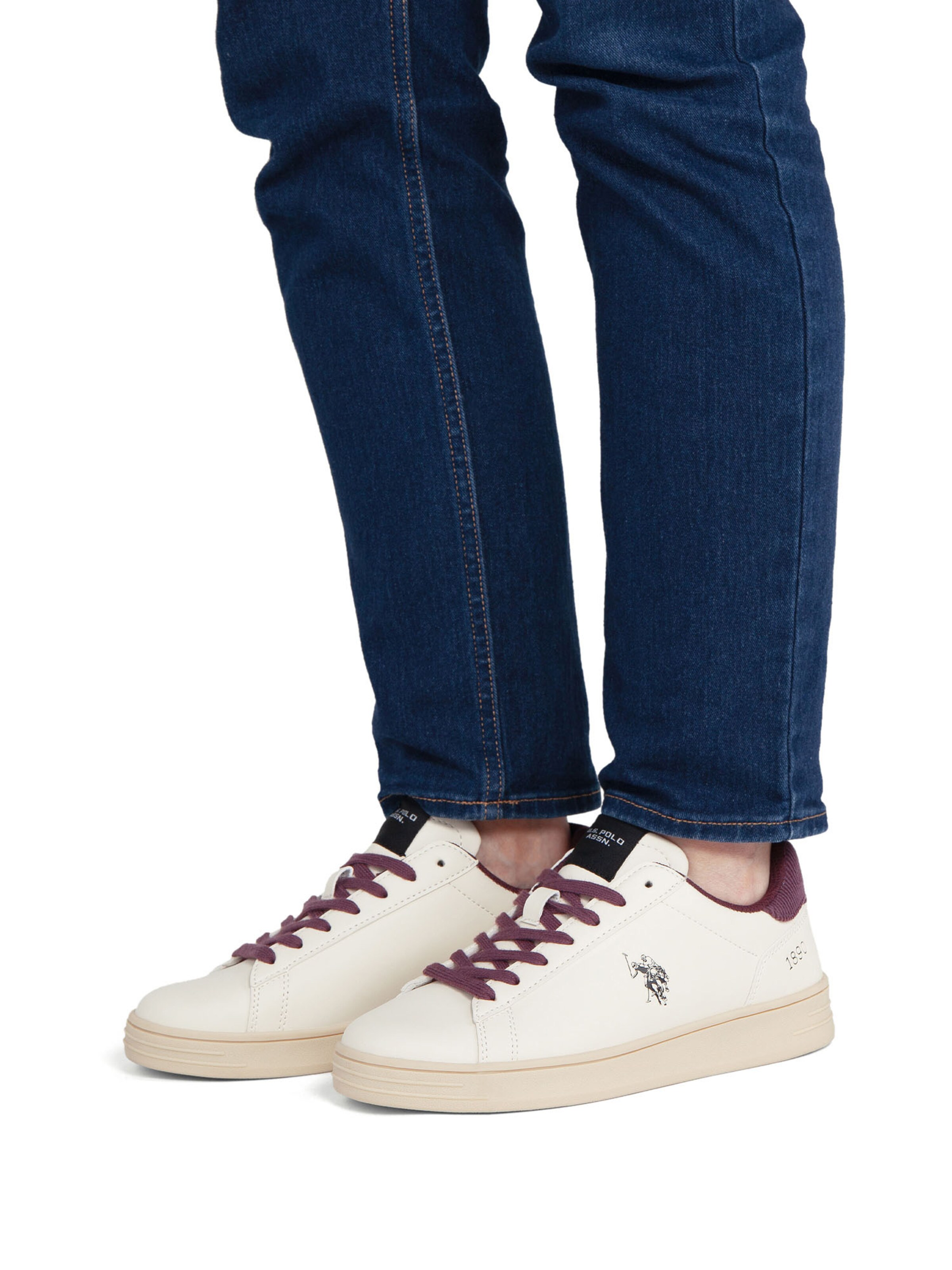 Baskets basses 'Alpha' US POLO ASSN. en beige