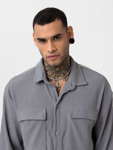 Comfort fit Camicia 'Uberto' di Dandalo in grigio