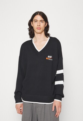 NIKE Sweatshirt 'NSW Trend' in Black: front