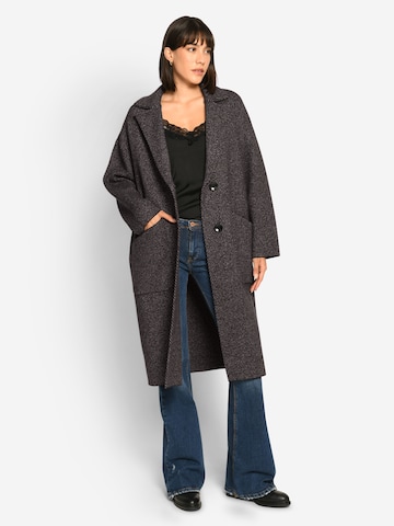 White Label by RoFa Knitted Coat in Brown